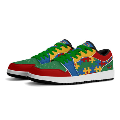 Autism Awareness Shoes - Jamrock Low