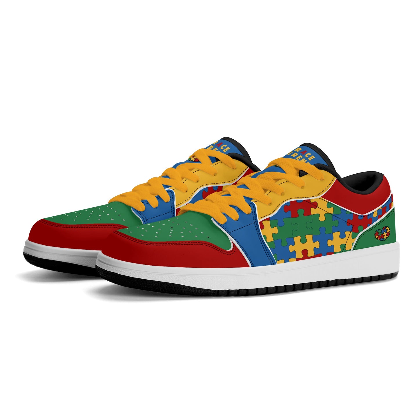 Autism Awareness Shoes - Jamrock Low