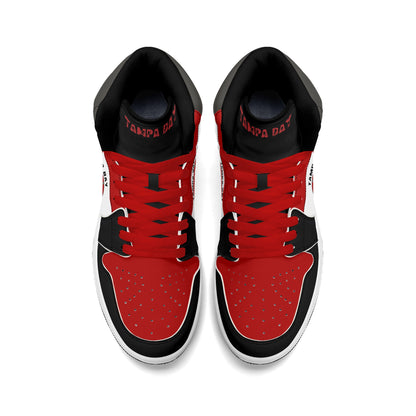 Tampa Bay Football-Inspired High Top Sneakers White - Jamrock High
