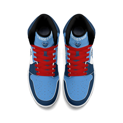 Tennessee Football-Inspired High Top Sneakers - Jamrock High