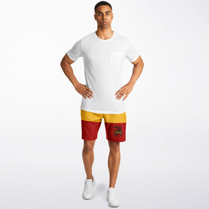 Rasta Athletic Shorts