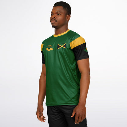 Jamaica Soccer Jersey - Green - Plain Back