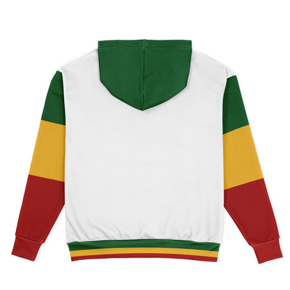 Rasta Heavyweight Pull Over Hoodie