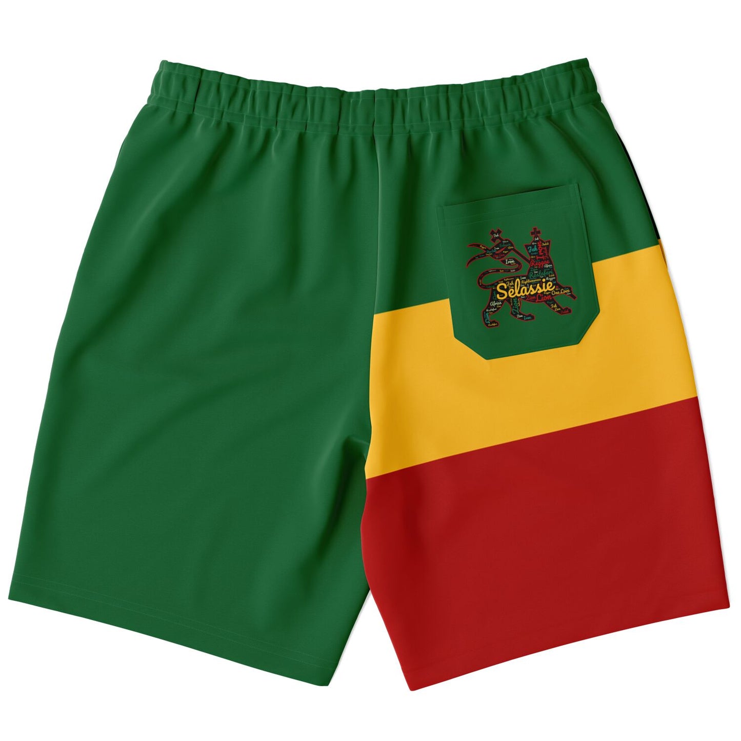 Rasta Athletic Shorts