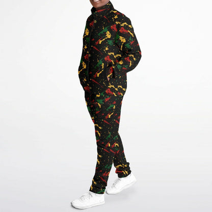 Rasta Splatter Tracksuit