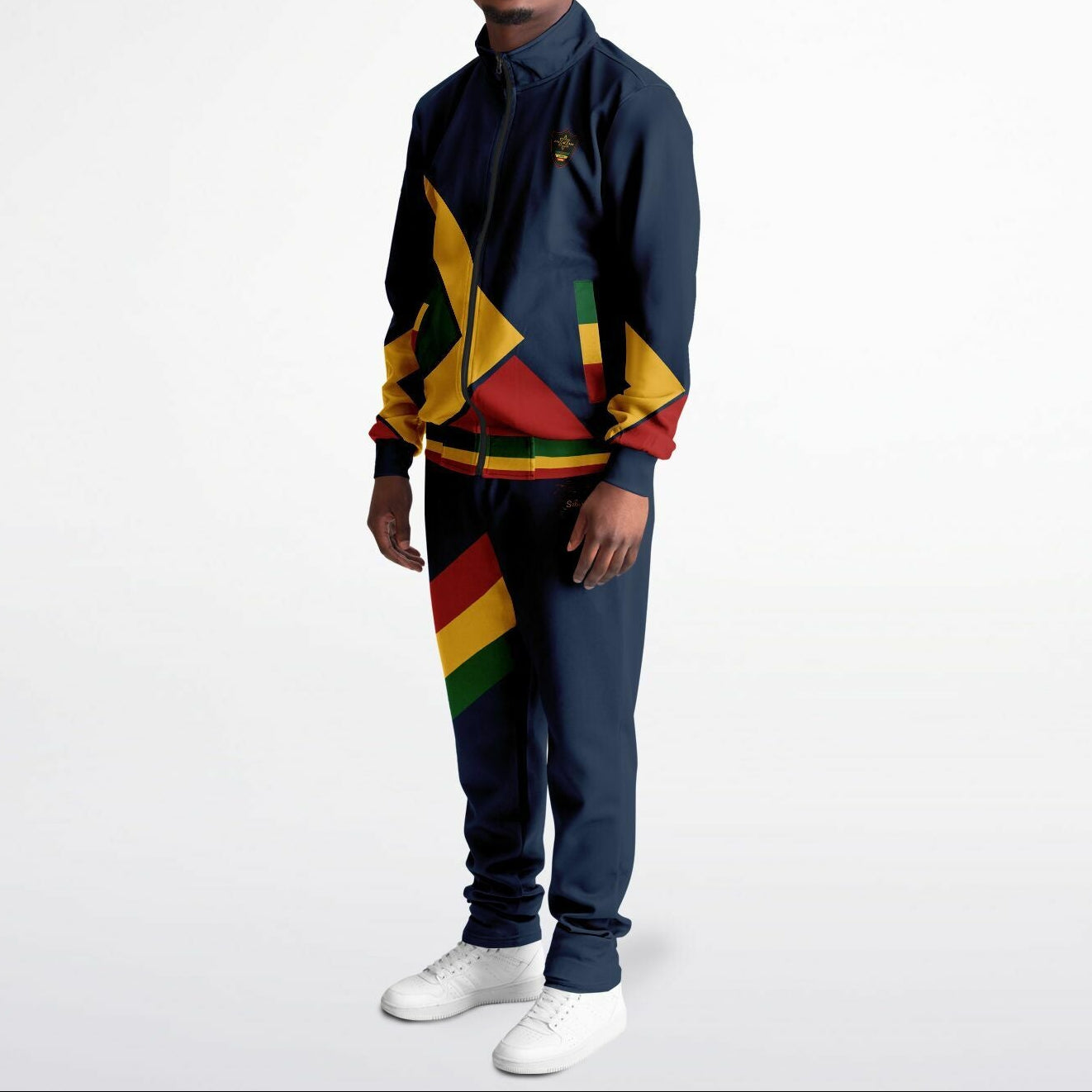 Rasta Tracksuit - Lion Of Judah Navy