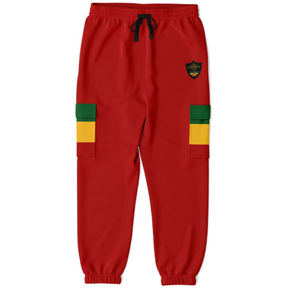 Rasta Heavy Hoodie & Cargo Sweatpants Set