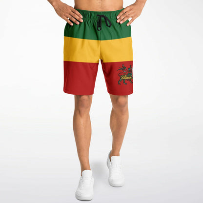 Rasta Athletic Shorts