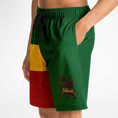 Rasta Athletic Shorts