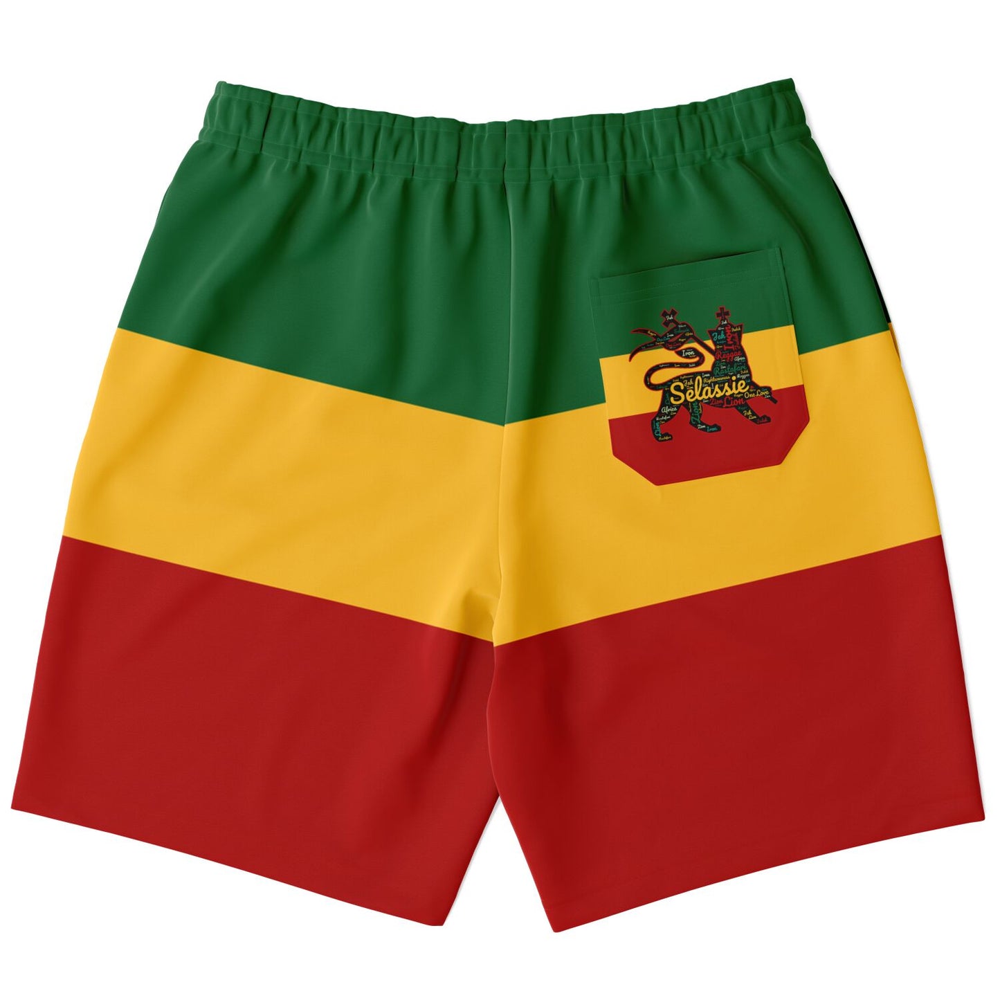 Rasta Athletic Shorts