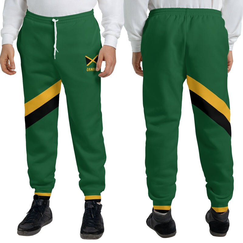 Jamaica Jogger Sweatpants - Yaadie Pride Green