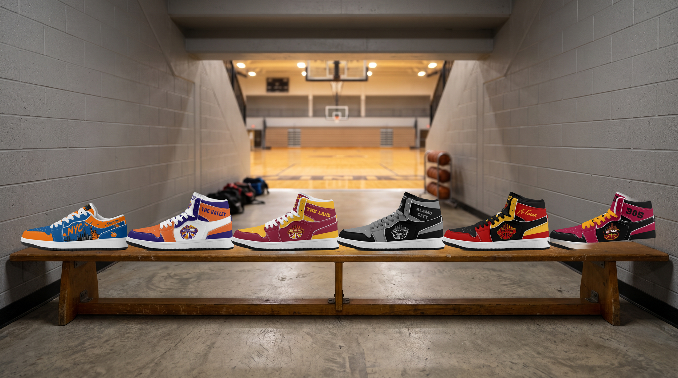 Basketball Team Sneakers