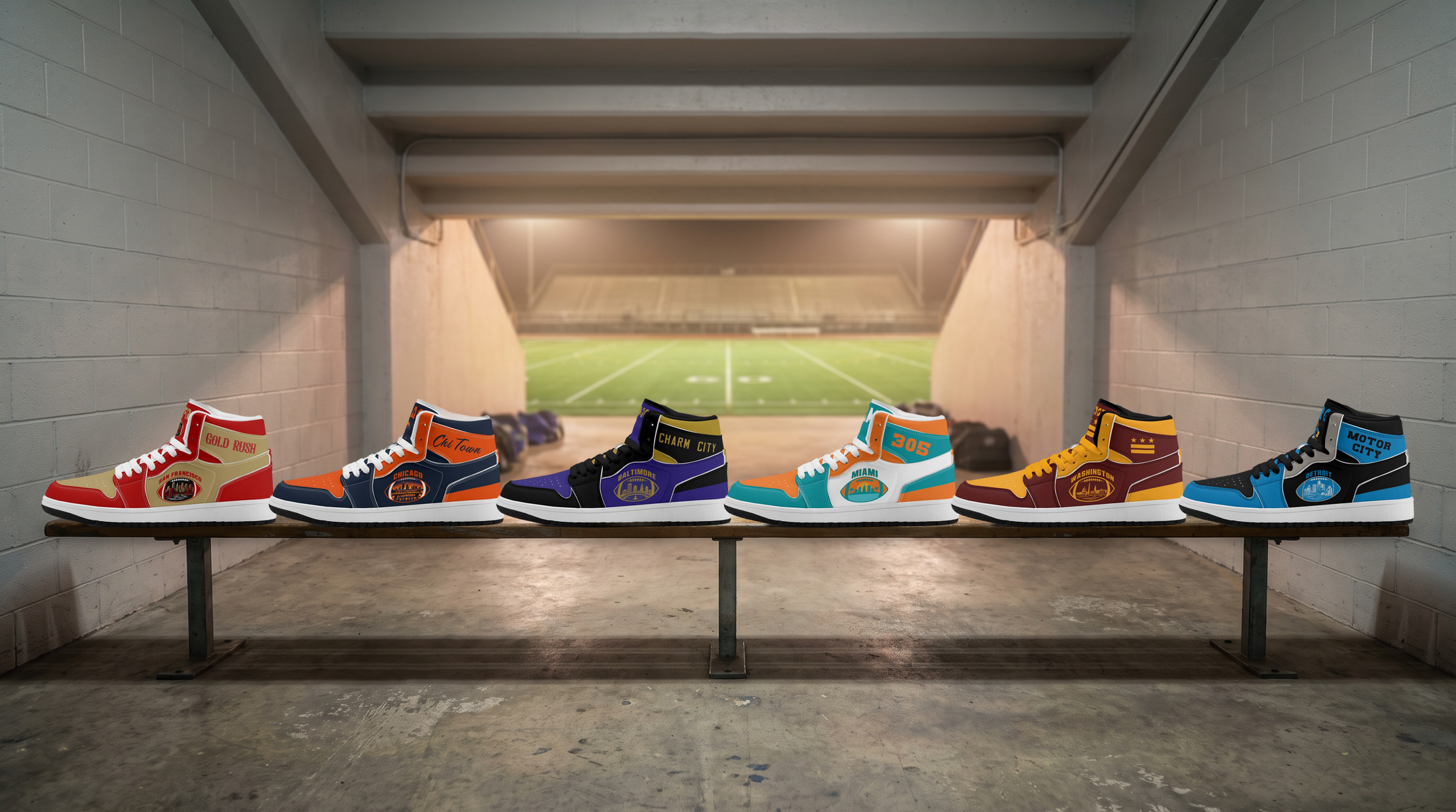 Football Team Sneakers