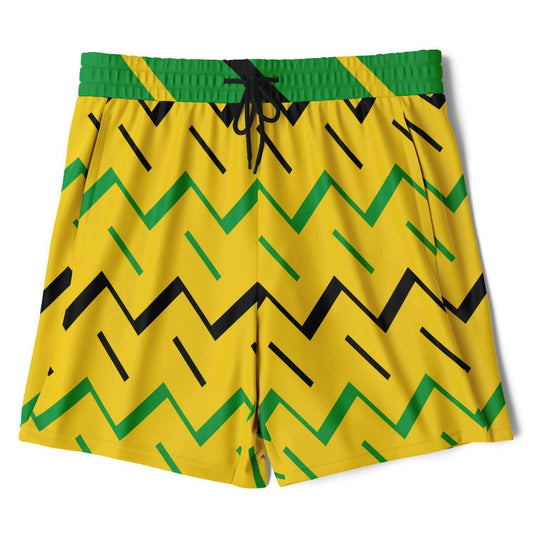 Jamaica Athletic 2-in-1 Compression Shorts