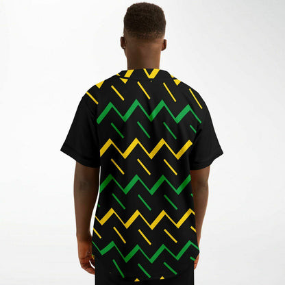 Jamaican Baseball Jersey Short Set