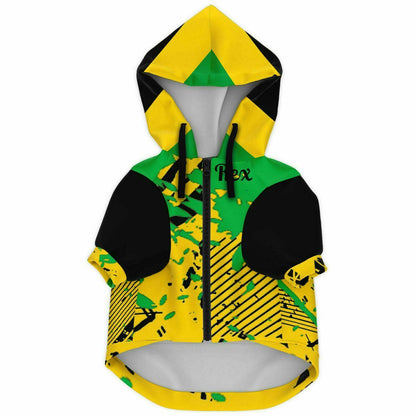 Jamaican Dog Zip-Up Hoodie