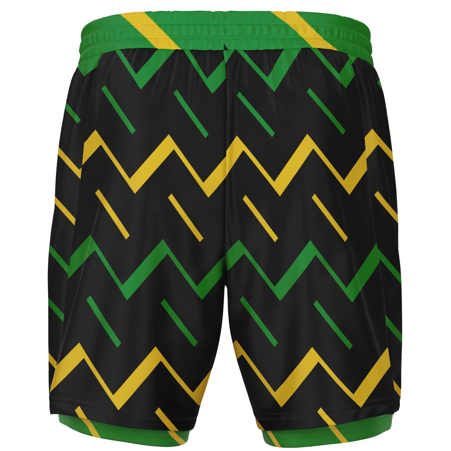 Jamaica Athletic 2-in-1 Compression Shorts