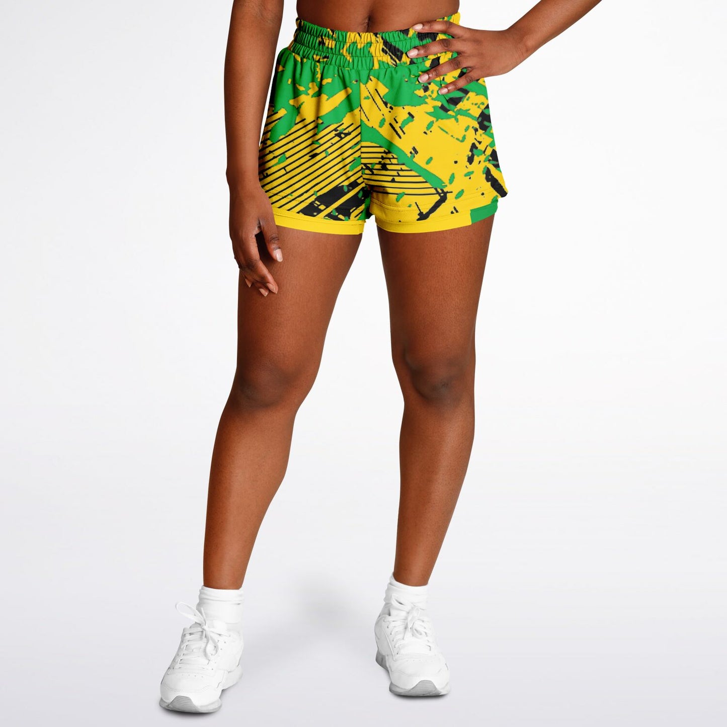 Women's 2-in-1 Jamaica Shorts