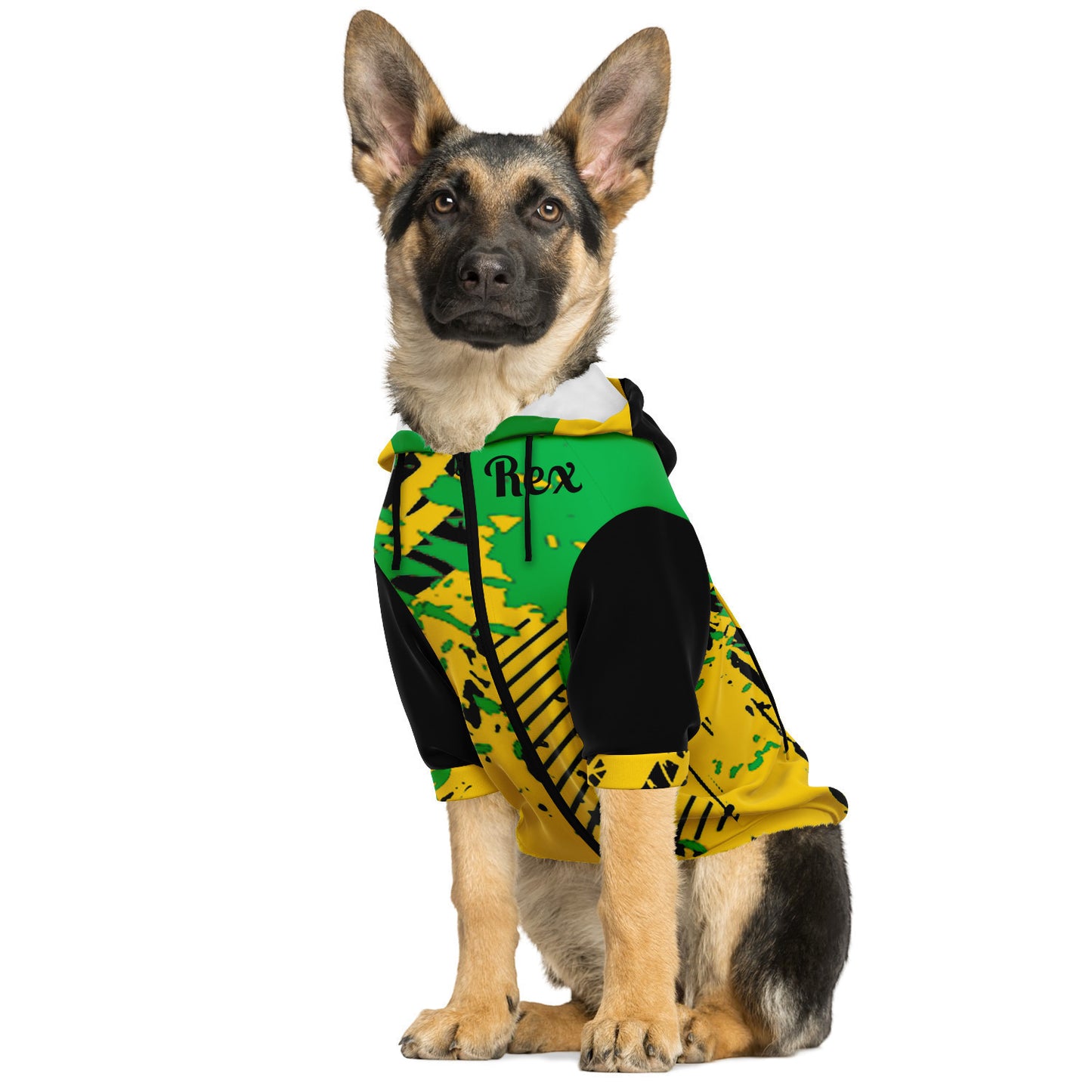 Jamaican Dog Zip-Up Hoodie