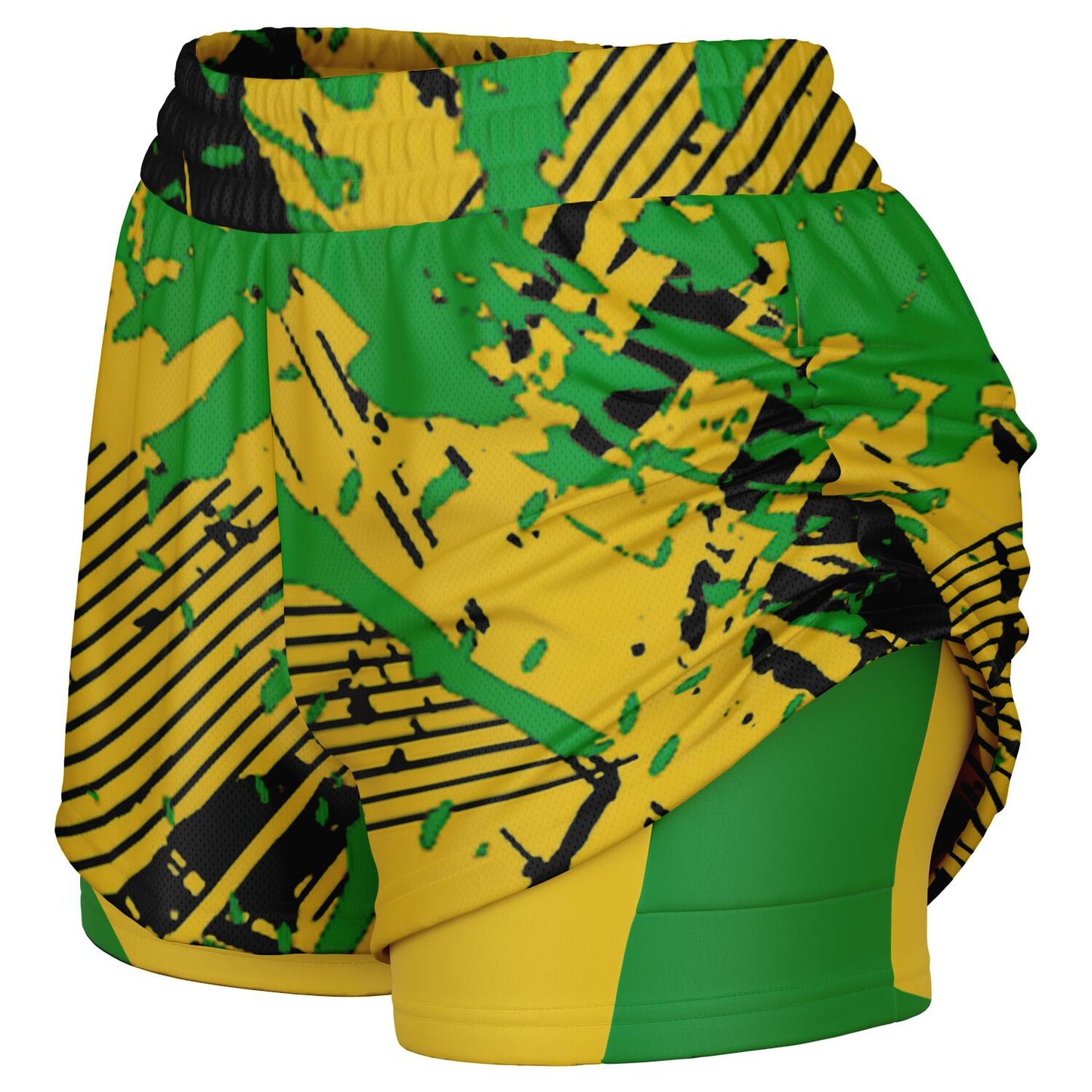 Women's 2-in-1 Jamaica Shorts