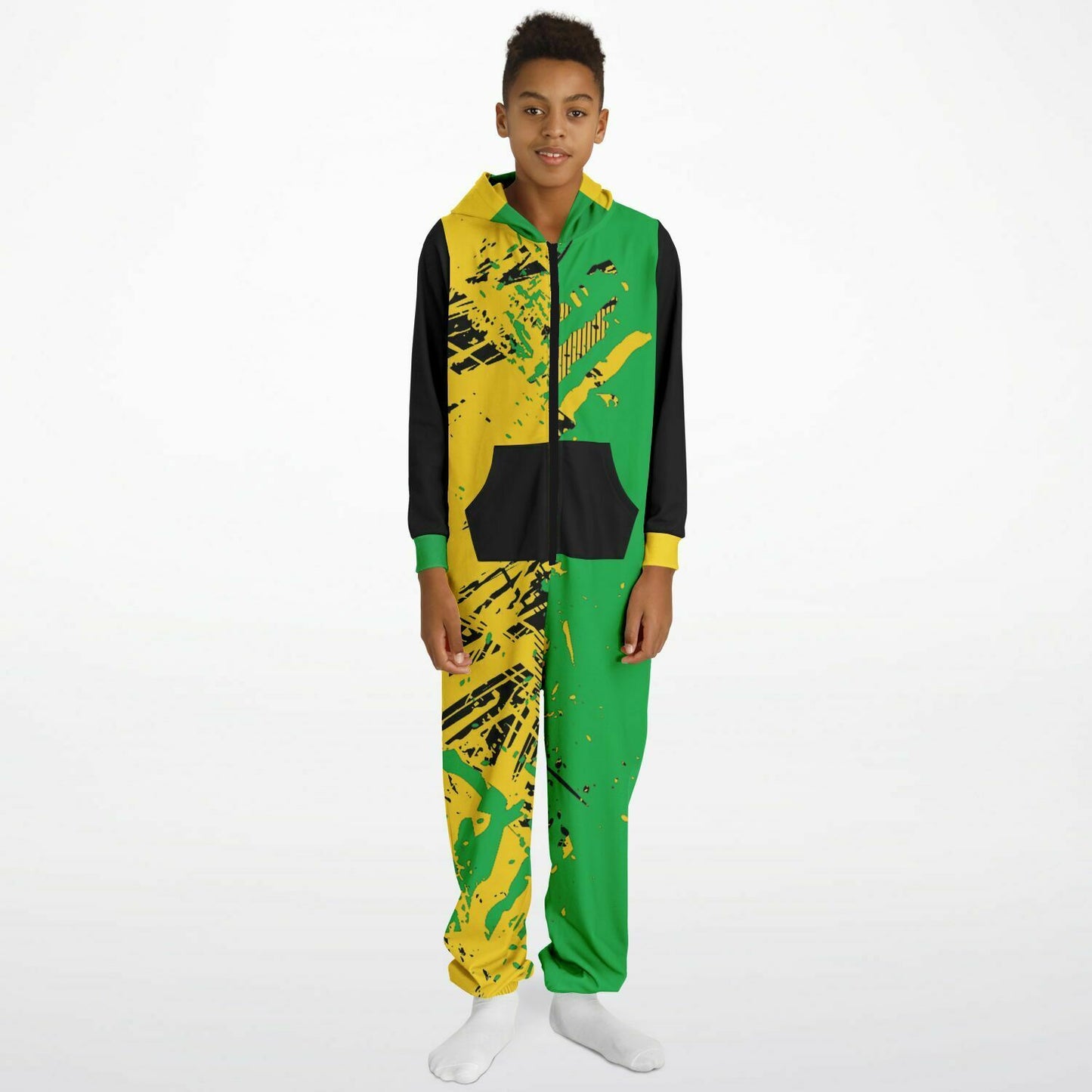 Kids Jamaican Onesie Jumpsuit