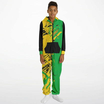 Kids Jamaican Onesie Jumpsuit