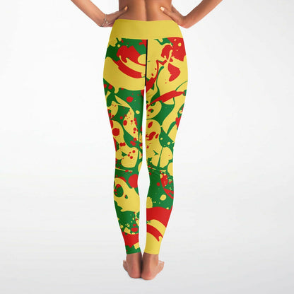 Rasta Yoga Leggings