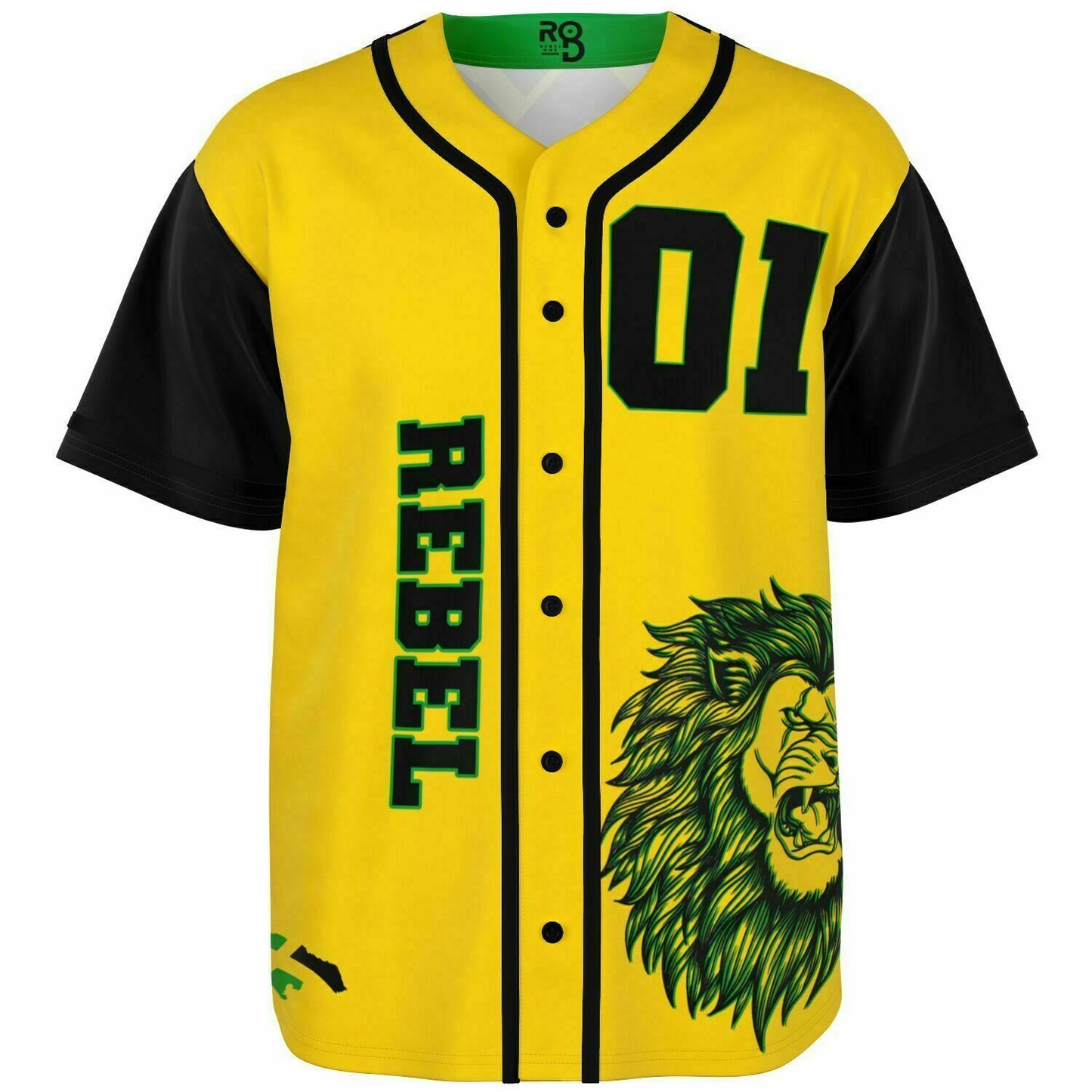 Jamaican Baseball Jersey Short Set