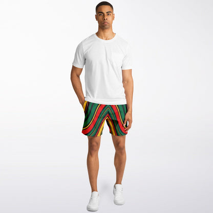 Rasta Fashion Short Shorts