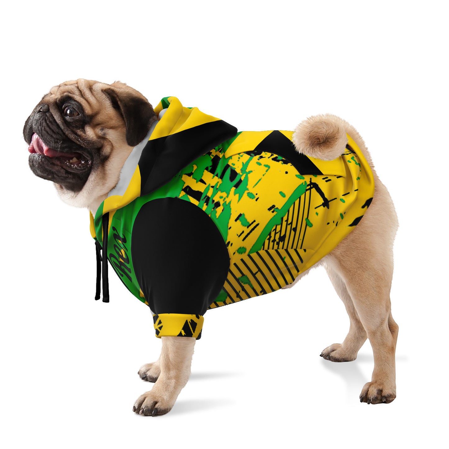 Jamaican Dog Zip-Up Hoodie