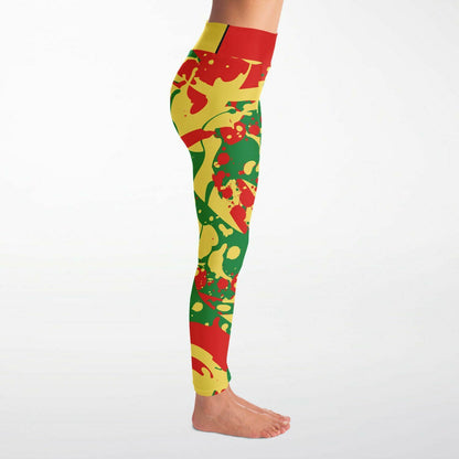 Rasta Yoga Leggings