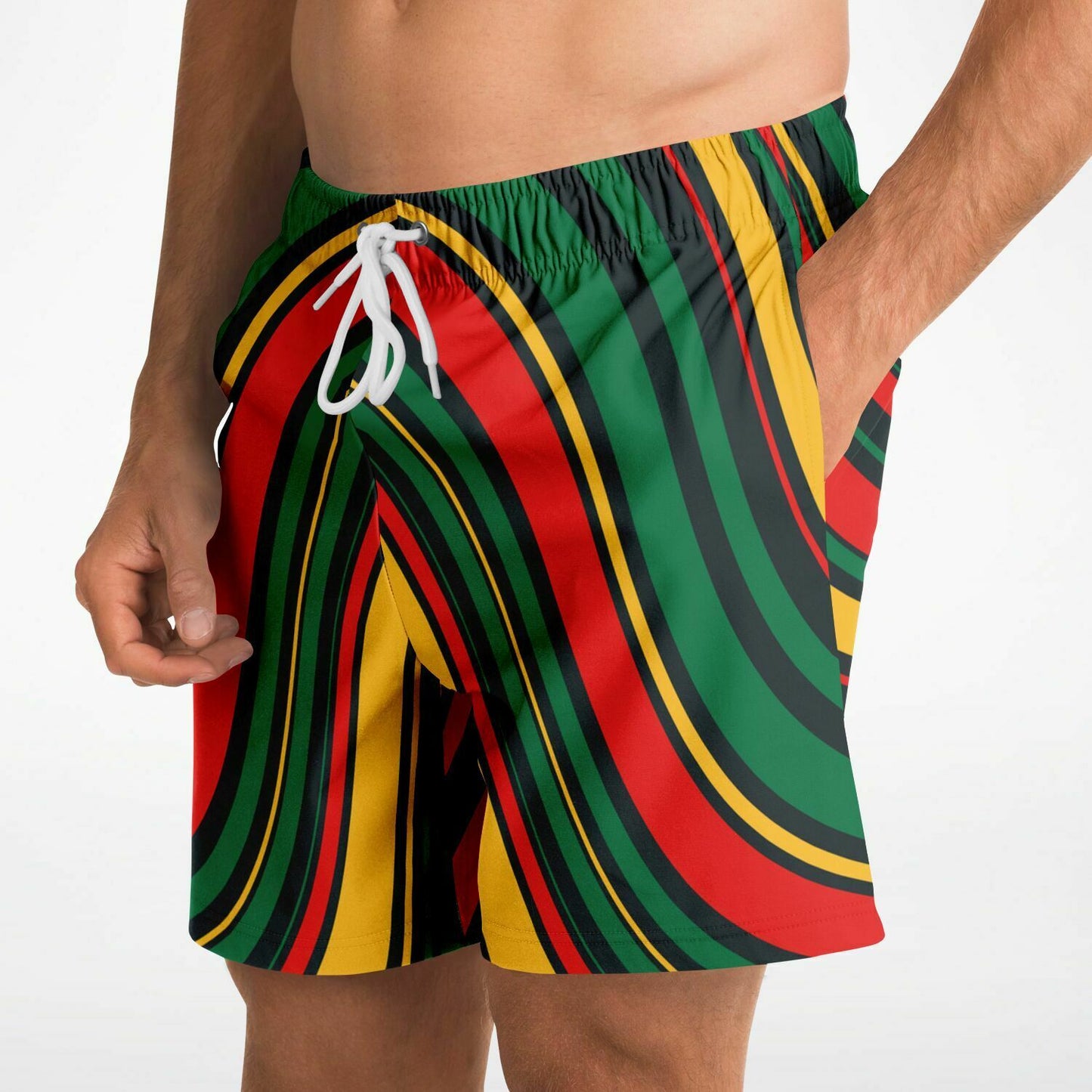 Rasta Fashion Short Shorts
