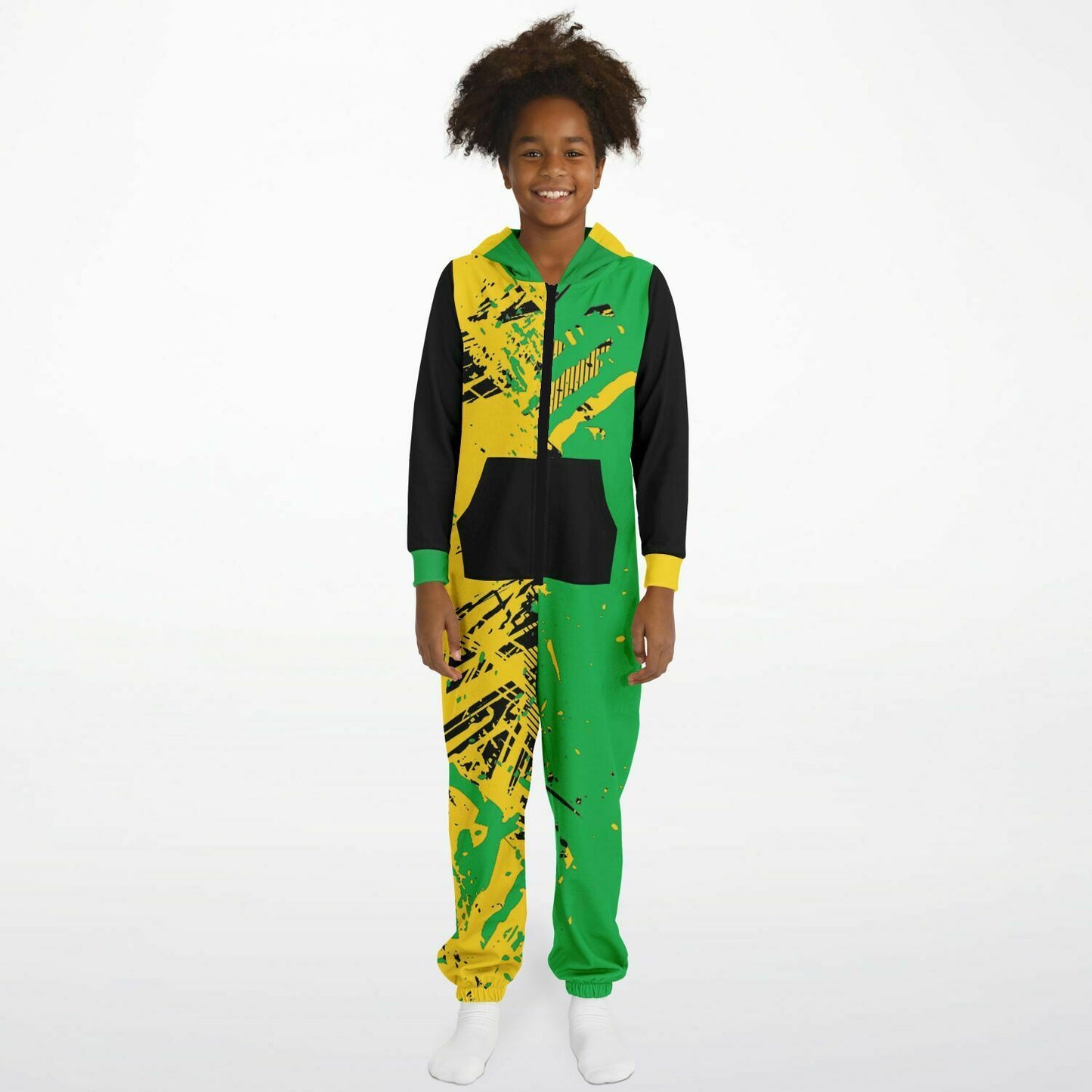 Kids Jamaican Onesie Jumpsuit