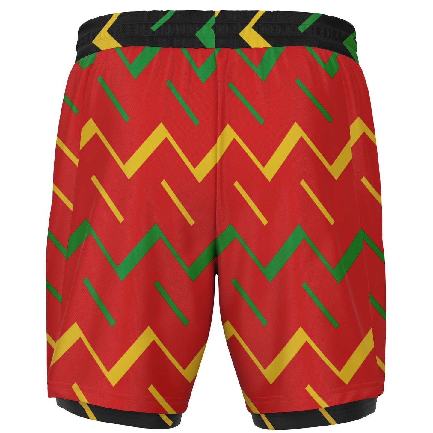 Jamaica Athletic 2-in-1 Compression Shorts