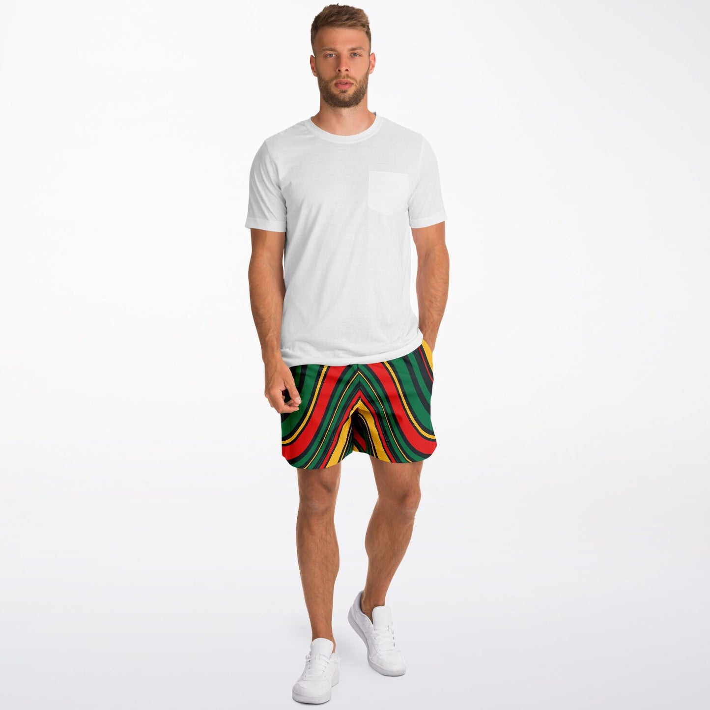 Rasta Fashion Short Shorts