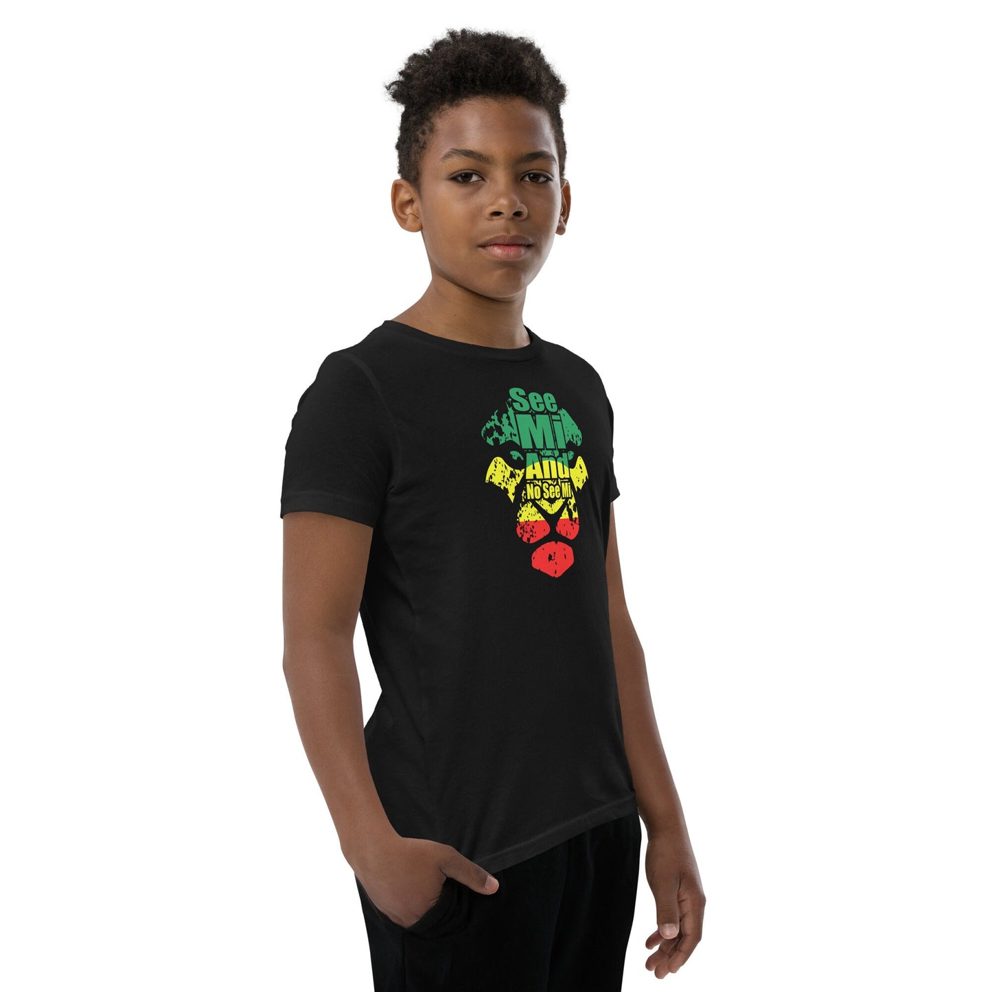 Jamaica Shirt Youth - "See Mi and No See Mi"