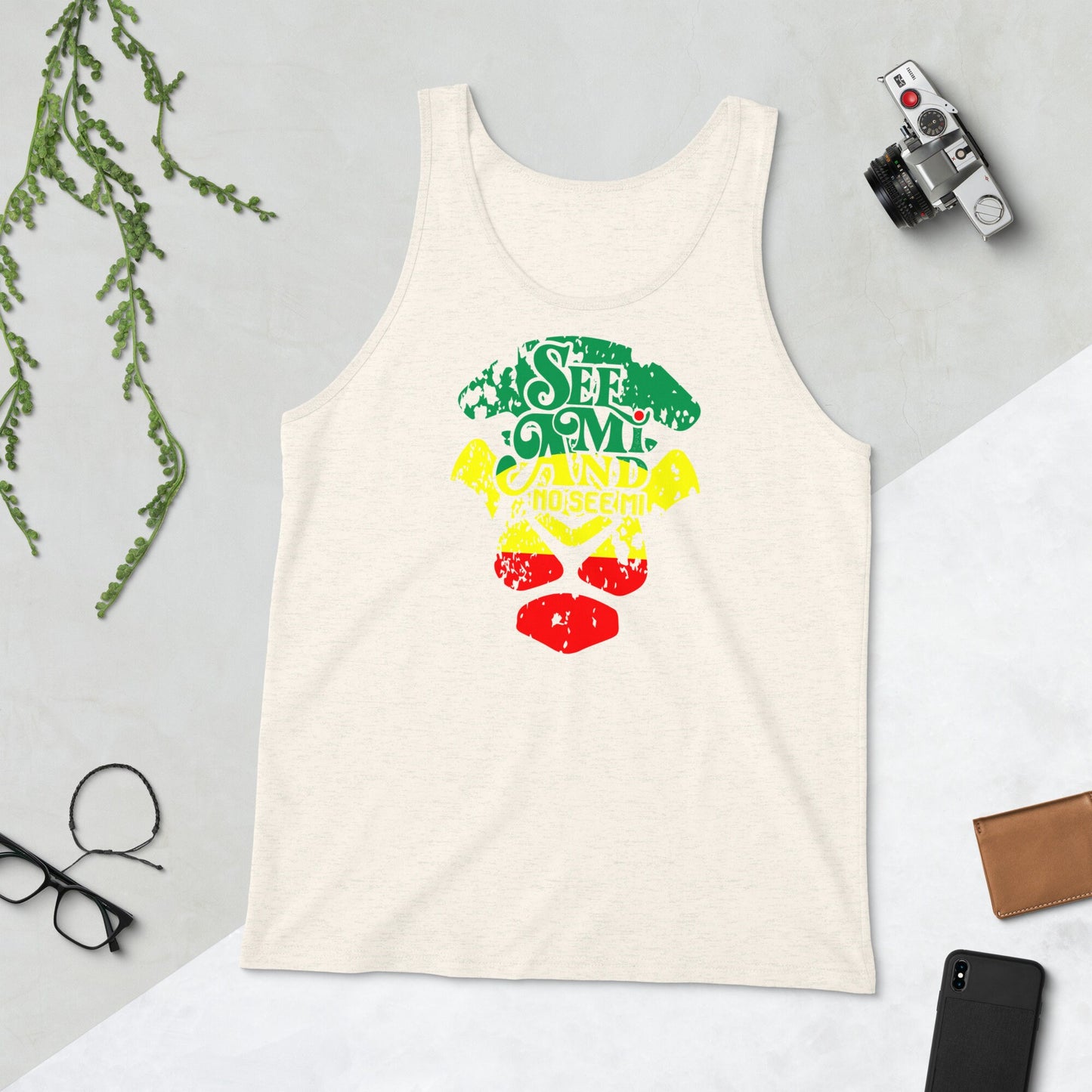 Jamaica Tank Top - "See Mi and No See Mi"