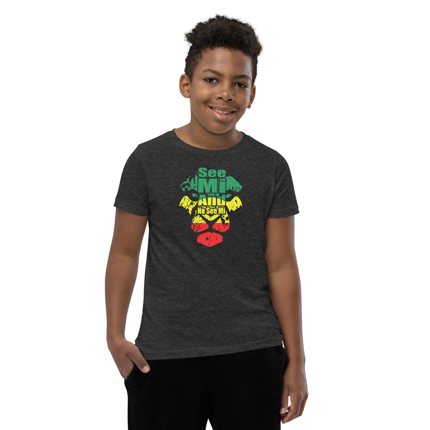 Jamaica Shirt Youth - "See Mi and No See Mi"