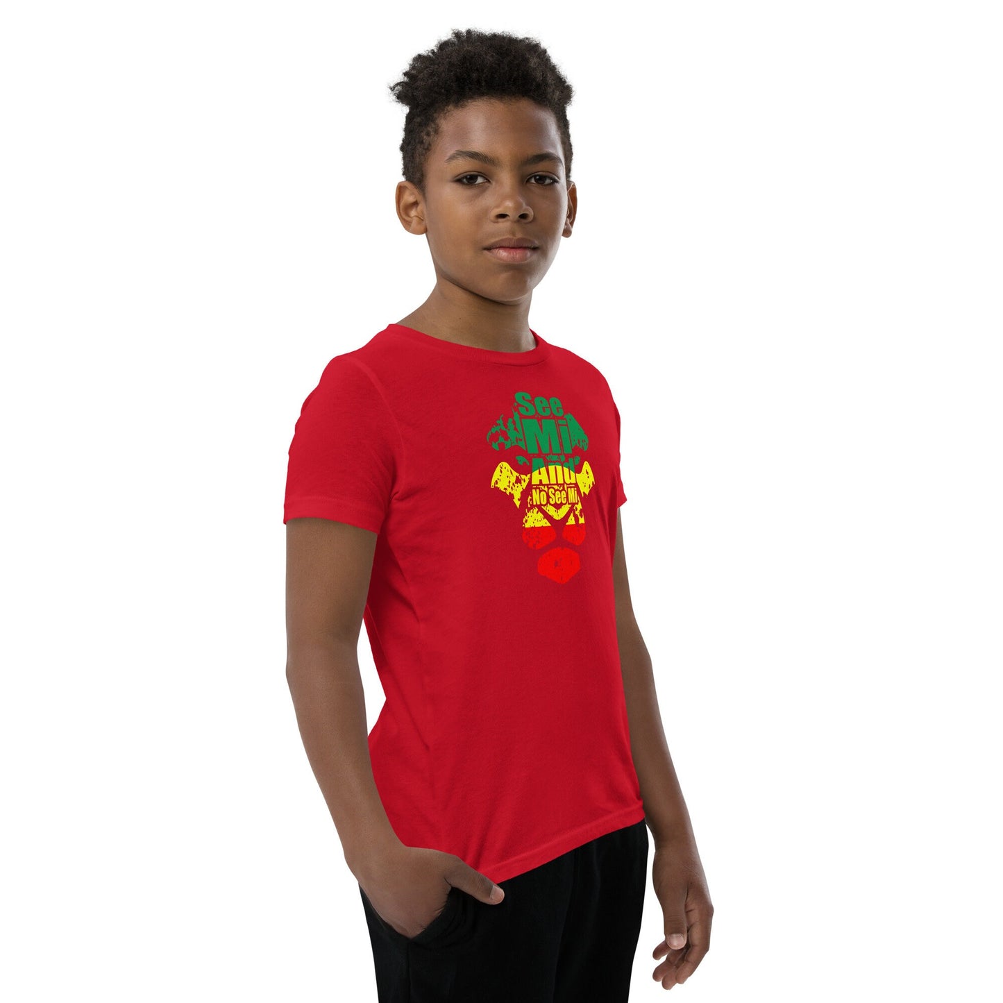 Jamaica Shirt Youth - "See Mi and No See Mi"