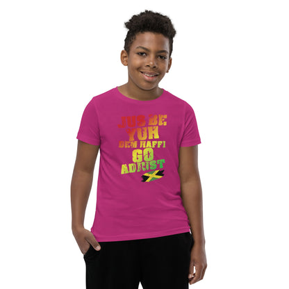 Jamaica Shirt Youth - "Jus Be Yuh Dem Haffi Go Adjust"