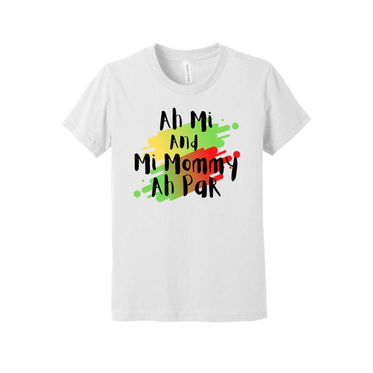 Jamaica Shirt Youth - "Ah Mi and Mi Mommy Ah Par"