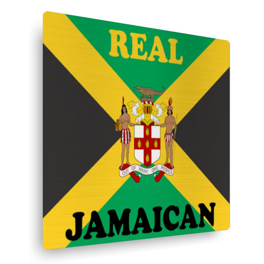 Jamaica Flag Metal Wall Art