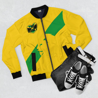 Jamaica Lion Bomber Jacket Unisex