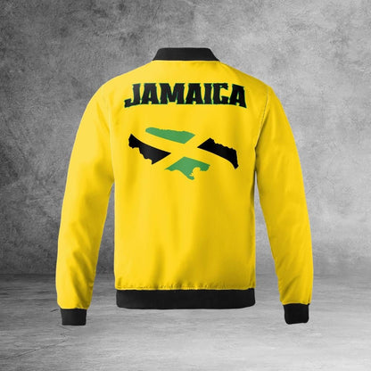 Jamaica Lion Bomber Jacket Unisex