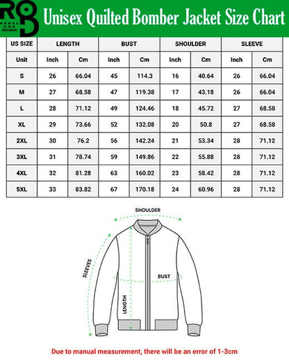 Jamaica Map Flag Bomber Jacket