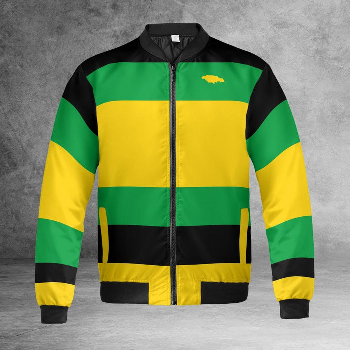 Jamaica Quilted Bomber Jacket
